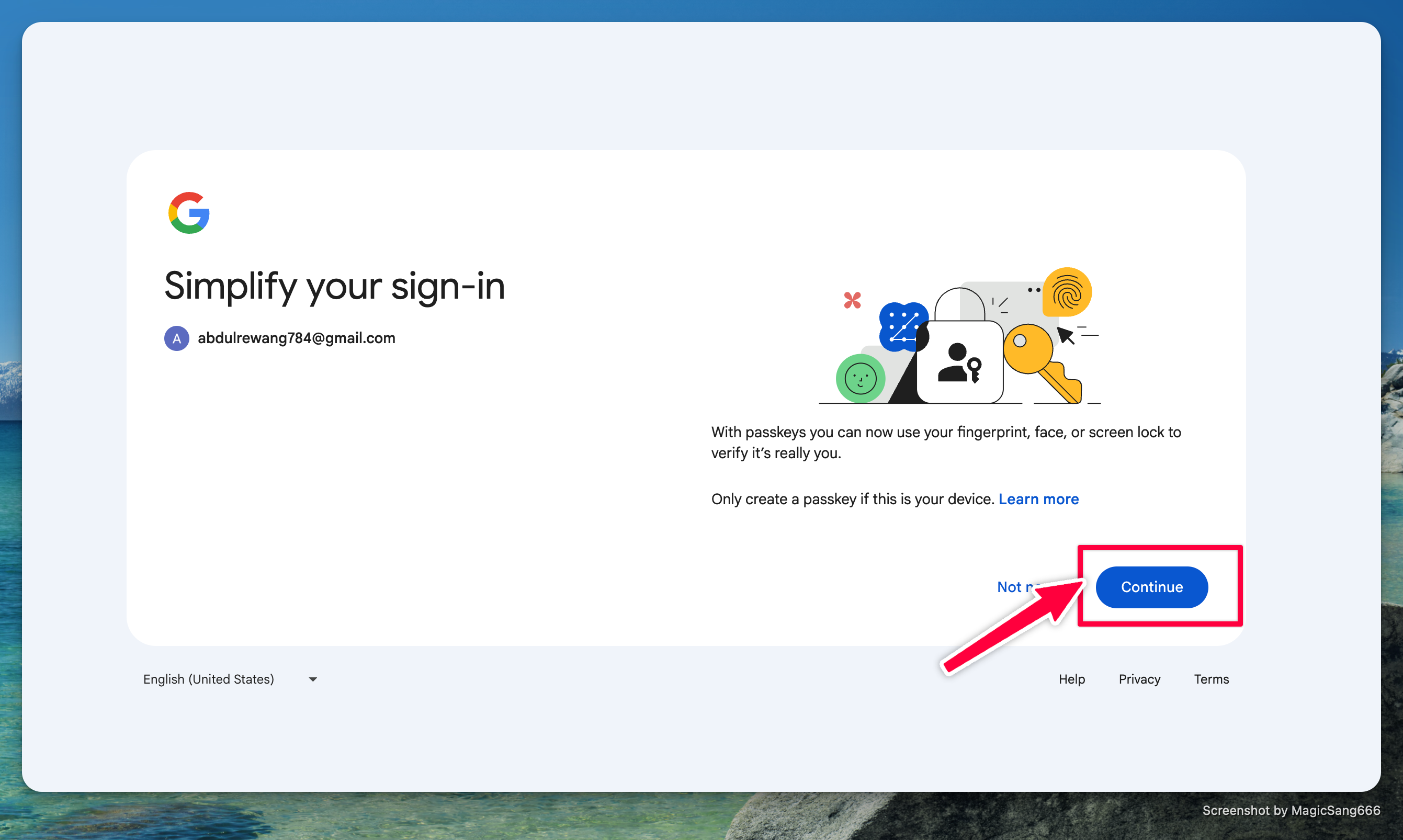 Passkey 登录配置